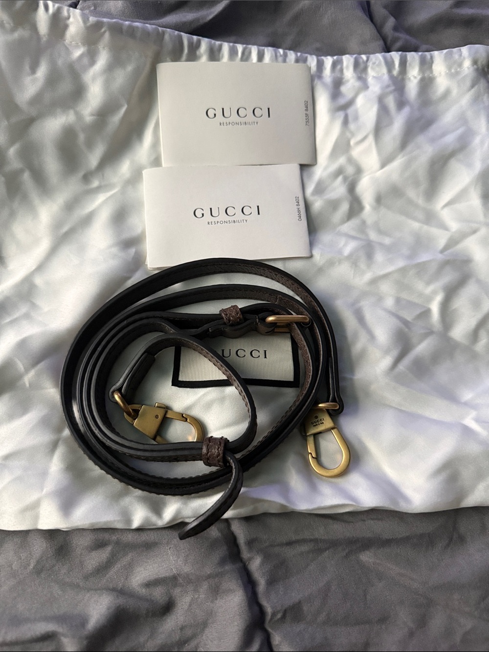 Gucci Beige GG Canvas Mini Top Handle Bag with Green-Red Web - Picture 7 of 7